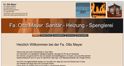 Desktop Screenshot of otto-mayer-gessertshausen.de