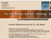 Tablet Screenshot of otto-mayer-gessertshausen.de